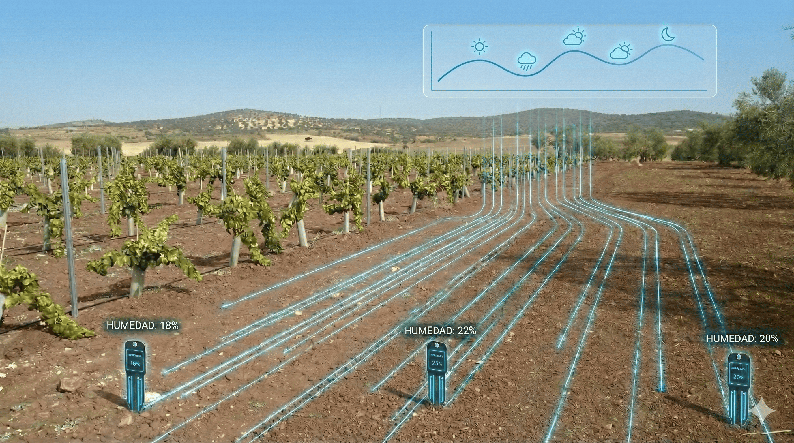 Despliegue de tecnología BityWeb Agro en campo abierto